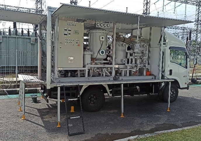 Mesin SANMI Oil Purifier dengan Fuller Earth  